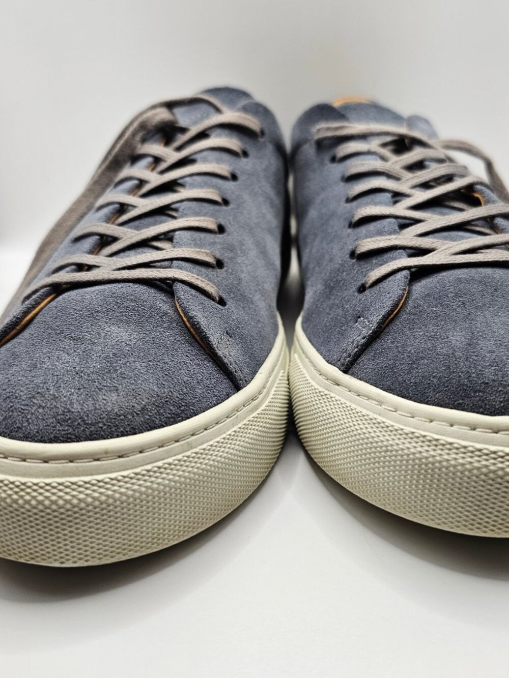 Beckett Simonon Reid Sneakers Navy Suede Mens 13